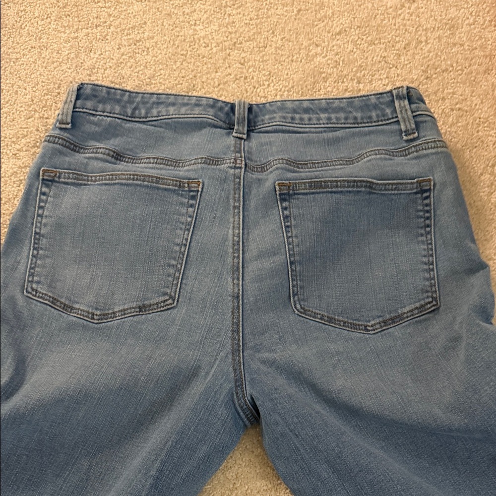 Talbots Blue Straight Leg Jeans - Picture 3 of 4